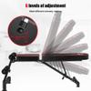 RIEJIN Adjustable Weight Bench, 660 LB Heavy Duty Incline Decline Bench for Home Gym, Easy Assembly Foldable Training Lifting Bench view 3
