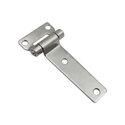 High Polished Solid Forged Stainless Steel T Type Container Hinges for Wooden Cases Door Hinge Marine Boat Accessories 2pcs