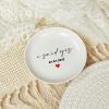 Personalized Ring Dish, Custom Jewelry Holder, I Said Yes, Engagement Ring Dish, Wedding Ring Holder, Engagement Gift For Couple, Jewelry Dish Tray, Trinket Dish For Women view 2