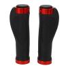 2 Pieces Electric Scooter Handle Sleeve Silicone Prevent Slip Replacement Scooter Handle Bar Grip Cover (Red) view 1