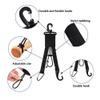 Dongawin Baseball Softball Multi-purpose Hook - 3pcs Fence Mount Nylon & Metal, Holds Bat, Helmet, Gloves, Water Bottle, Up to 25 lbs view 3