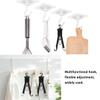 Dongawin Baseball Softball Multi-purpose Hook - 3pcs Fence Mount Nylon & Metal, Holds Bat, Helmet, Gloves, Water Bottle, Up to 25 lbs view 4