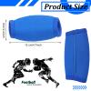 Liliful 16 Pcs Football Chin Strap Cover Football Helmet Chin Pad Cover Compatible With Virtually All Football Helmets (White,Black,Gray,Royal Blue) view 2