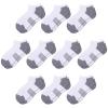 Comfoex 10 Pairs Boys Socks Low Cut Ankle Socks For Kids 8-10 4-6 6-8 Years Old Short Athletic Socks With Cushioned Sole view 1
