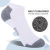 Comfoex 10 Pairs Boys Socks Low Cut Ankle Socks For Kids 8-10 4-6 6-8 Years Old Short Athletic Socks With Cushioned Sole view 4