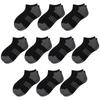 Comfoex 10 Pairs Boys Socks Low Cut Ankle Socks For Kids 8-10 4-6 6-8 Years Old Short Athletic Socks With Cushioned Sole view 1