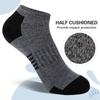Comfoex 10 Pairs Boys Socks Low Cut Ankle Socks For Kids 8-10 4-6 6-8 Years Old Short Athletic Socks With Cushioned Sole view 3