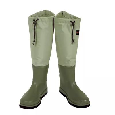 Hip Waders Men's and Women's Outdoor Fishing and Wading Boots, Comfortable Anti Slip Waterproof Boots, Suitable for 37-48 (Color : A2, Size : 6.5)