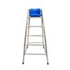 GAGALU Swimming Pool Lifesaving Chair, Referee Observation Seat, Observation Deck, Thickened Stainless Steel Seat, Including Cushion,1.2m,201 Stainless Steel view 1