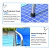 GAGALU Swimming Pool Lifesaving Chair, Referee Observation Seat, Observation Deck, Thickened Stainless Steel Seat, Including Cushion,1.2m,201 Stainless Steel view 3