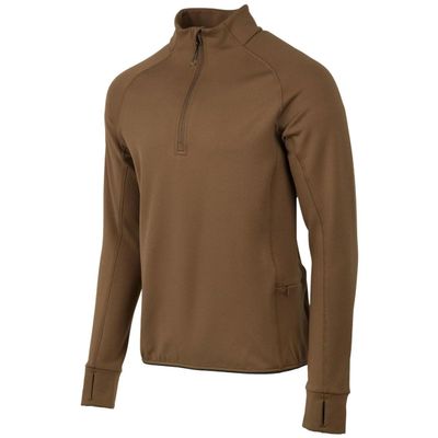 Beretta Men's Stretch Tech Half Zip Fleece Shirt, Otter, X-Large