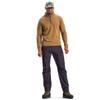 Beretta Men's Stretch Tech Half Zip Fleece Shirt, Otter, X-Large view 2