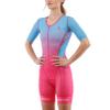 Synergy Women's Tri Suit Pro Short Sleeve Trisuit (Punch, Small) view 1