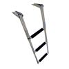 3-Step 304 Stainless Steel Telescoping Boat Ladder for Yacht/Swimming Pool view 1