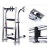 4 Step Folding Removable Boat Ladder for Side Entry Pontoon Outboard Marine Yacht,Stainles Steel Telescoping Boarding Ladder,440lbs Capacity view 3
