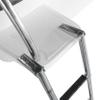 2 Step Collapsible Pool Stainles Steel Telescopic Ladder Boat Ladder for Swimming Pool Pontoon Dock and More Folding Step Ladder with 2 Handrails view 3