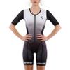 Synergy Women's Tri Suit Pro Short Sleeve Trisuit (Smoke Black, Small) view 2