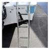 4 Step Telescoping Boat Ladder,316 Stainles Steel Folding Dock Ladder,600 Pound Capacity,for Marine Yacht,Swimming Pool with Retaining Strap view 1