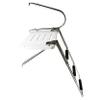 4 Step Telescoping Boat Ladder,316 Stainles Steel Folding Dock Ladder,600 Pound Capacity,for Marine Yacht,Swimming Pool with Retaining Strap view 4