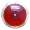 SPORTAXIS Transparent Discus Throw - 1 KG, 83% Rim Weight, Steel Rim - Ideal for Beginners & Intermediates in Track & Field - Enhance Your Discus Throwing Skills  Performance Enhancer - Red view 1