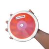 SPORTAXIS Transparent Discus Throw - 1 KG, 83% Rim Weight, Steel Rim - Ideal for Beginners & Intermediates in Track & Field - Enhance Your Discus Throwing Skills  Performance Enhancer - Red view 3