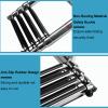 2/3-Steps Heavy Duty Boat Marine Sport/Diver Ladder, Folding Platform Dock Ladder Telescoping Boat Swim Ladders, Stainless Steel Removable Pool Fence view 4