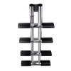4 Step Boat Sport Ladder,Diver Ladder Stainles Steel Marine Dual Vertical Telescoping Tube Ladder,Transom Dual Vertical Ladder,for Boat Yacht Dock view 1