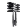 4 Step Boat Sport Ladder,Diver Ladder Stainles Steel Marine Dual Vertical Telescoping Tube Ladder,Transom Dual Vertical Ladder,for Boat Yacht Dock view 2