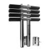 316 Stainless Steel 4 Step Boat Ladder,Boat Dive Ladder,Marine Dual Vertical Telescoping Ladder,900 Pound Capacity Dock Ladder,for Boat Yacht Dock view 1