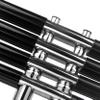 316 Stainless Steel 4 Step Boat Ladder,Boat Dive Ladder,Marine Dual Vertical Telescoping Ladder,900 Pound Capacity Dock Ladder,for Boat Yacht Dock view 2