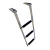 3 Step Drop Boat Telescoping Ladder Folding Ladder Marine view 1