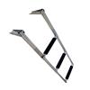 3 Step Drop Boat Telescoping Ladder Folding Ladder Marine view 4