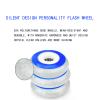 JHKJ 8 Pack Luminous Flash Inline Replacement Wheels 64mm 70mm 72mm 76mm Flash Inline Wheels 82A Hardness with Bearings,72mm view 3