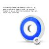 JHKJ 8 Pack Luminous Flash Inline Replacement Wheels 64mm 70mm 72mm 76mm Flash Inline Wheels 82A Hardness with Bearings,72mm view 4