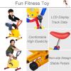 Kids Fitness Exercise Equipment, Fitness Kids Exercise Bike, Kids Stationary Bike with High Elastic Seat, Kids Indoor Stationary Bike for Ages 3-12 Year Old view 4