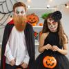 2pcs Men Fake Beard Mustaches with Elastic Band Adult Funny Facial Hair for Halloween Party Costumes Self-Adhesive Cosplay Props view 4