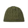 SEALSKINZ Unisex Blakeney Waterproof Cold Weather Cable Knit Beanie, Olive, L/XL view 2