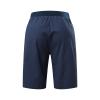 WABEOR Cotton Linen Bermuda Shorts for Women Knee Length Wide Leg Long Shorts Plus Size Elastic Waist Casual Summer Shorts view 4