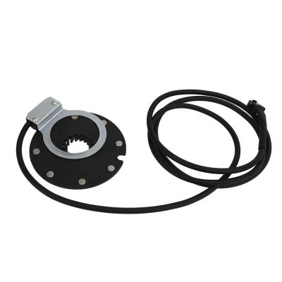 Sorandy Power Pedal Assist Sensor, Electric Pedal Speed Sensor PAS System, Accessories 8 Magnets Pedal Assist Sensor for Mountain Bike, Parts
