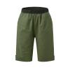 WABEOR Cotton Linen Bermuda Shorts for Women Knee Length Wide Leg Long Shorts Plus Size Elastic Waist Casual Summer Shorts view 3