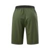 WABEOR Cotton Linen Bermuda Shorts for Women Knee Length Wide Leg Long Shorts Plus Size Elastic Waist Casual Summer Shorts view 4