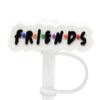 6 Pack Straw Toppers Compatible With Stanley 30oz & 40oz Tumbler Cups (Friends Bundle) view 2