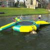 Inflatable Water Floating Trampoline Bounce,Water Inflatable Trampoline,with Tube and Jump Bag Recreational Inflatable Toy view 1