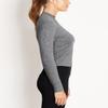Zobha Women's Jade Long Sleeve Top, H. Black, X-Large view 3
