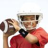 TAG Youth Wrist Coach 5 Pack, Triple Window Size 4" x 3", Baseball Soccer Football Play Coach Playbook Quarterback Wristband, Black view 4