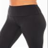 Zobha Women's Standard Daily Ultra High Rise Slit Front Flare Pant, Black, Small view 3