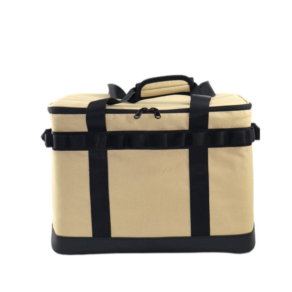 Camping Storage Bag, Camping Equipment Storage, Picnic Cooking Utensils, Waterproof Outdoor Camping Storage Bag Khaki