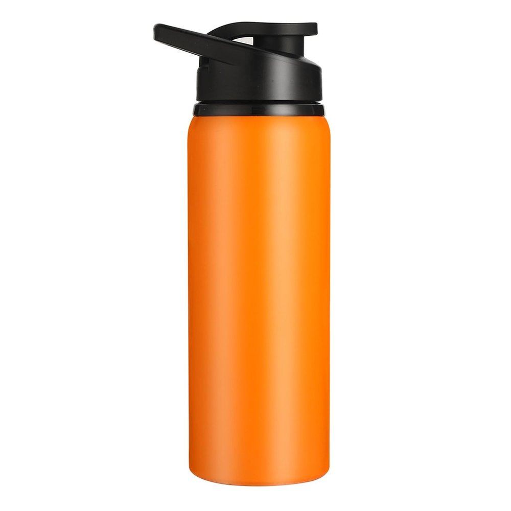 Sports Water Bottle Sports Cycling Water Bottle Good Sealing Travel Supply Orange 700ML