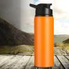 Sports Water Bottle Sports Cycling Water Bottle Good Sealing Travel Supply Orange 700ML view 2