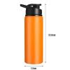 Sports Water Bottle Sports Cycling Water Bottle Good Sealing Travel Supply Orange 700ML view 3